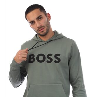 Hugo Boss Heren Soody Hoodie (Groen) - L