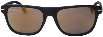 Hugo Boss Heren Zonnebril Gespiegeld (Bruin)