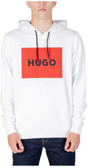 Hugo Boss Hoodie Hugo Boss , White , Heren - Xl,L,M