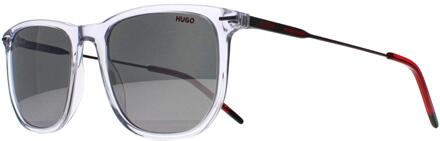 Hugo Boss Hugo by Hugo Boss Rechthoek Heren Kristal Zilver Flash HG 1204/S Transparant - One Size