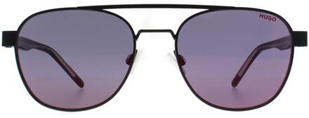 Hugo Boss Hugo by Hugo Boss Rond Heren Mat Zwart Rood Spiegel HG 1196/S