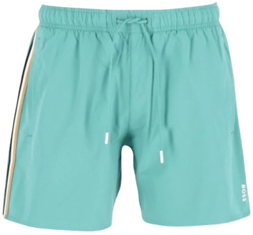 Hugo Boss Iconic zwemshort Turquoise Blue - M