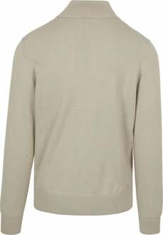 Hugo Boss Kanobix Half Zip Trui Ecru Wit - L,M,XXL