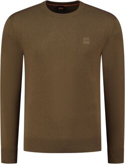 Hugo Boss Kanovano Sweater Heren olijfgroen - L