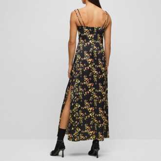 Hugo Boss Kerera-1 Mouwloze Jurk voor dames in Oranje - EU 36 / UK 8