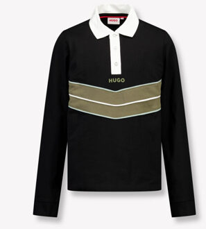 Hugo Boss Kinder jongens polo in Zwart - 176