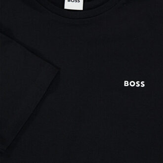 Hugo Boss Kinder jongens t-shirt in Zwart - 116