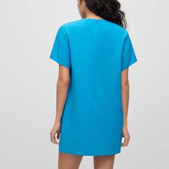 Hugo Boss Kulianna Jurk voor dames in blauw