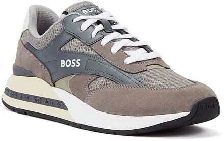 Hugo Boss Kurt Runn Heren Grijs - EU 38 / UK 5