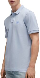 Hugo Boss Lichtblauwe T-shirts en Polos Hugo Boss , Blue , Heren - L