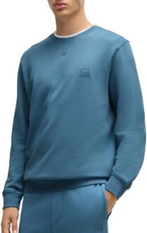 Hugo Boss Lichtblauwe Trui Hugo Boss , Blue , Heren - M,3Xl,6Xl,4Xl,5Xl