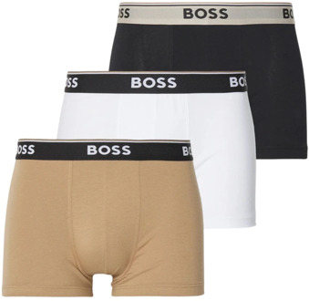 Hugo Boss Mannen Trunk Ondergoed 3-Pack Hugo Boss , Multicolor , Heren - Xl,L,M