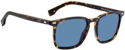 Hugo Boss Mannen Zonnebril 53/20/145 mm Acetaat Bruin - One Size