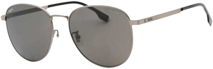 Hugo Boss Matte gepolariseerde herenzonnebril (Donker Ruthenium/Grijs) Donker Bruin - One Size