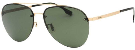 Hugo Boss Matte zonnebril heren (Goud)