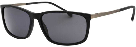 Hugo Boss Matte zonnebril heren (Grijs/Zwart) - One Size