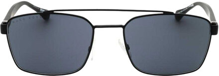 Hugo Boss Matte zonnebril heren (Zwart)