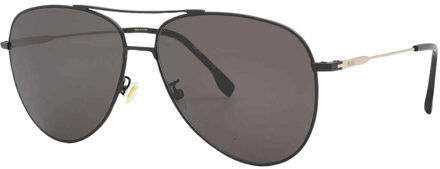 Hugo Boss matzwarte 1558 0I46 IR-zonnebril - maat