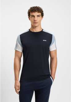 Hugo Boss Men's Hugo Boss Balance Pyjama T-Shirt in Dark Blue Blauw - L