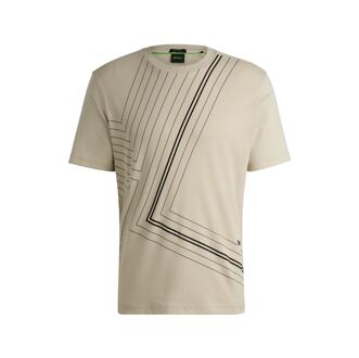 Hugo Boss Men's Hugo Boss Tee 7 T-Shirt in Beige