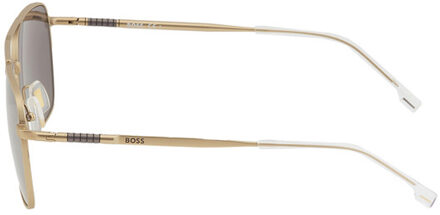 Hugo Boss Navigator zonnebril heren (Zilver) - maat