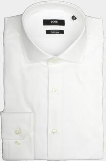 Hugo Boss Overhemd extra lange mouw wit overhemd gordon regular wit 50415619/100 Print / Multi - 38 (S)