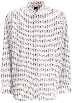 Hugo Boss Overhemd remiton natural Veelkleurig - S