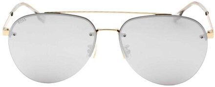 Hugo Boss Pilotenzonnebril heren (Goud) - One Size