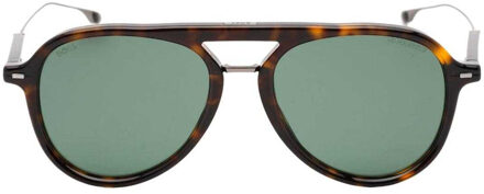 Hugo Boss Pilotenzonnebril heren (Havana Bruin) - maat Donker Bruin