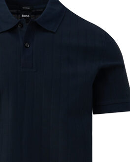 Hugo Boss Polo donker Blauw - L