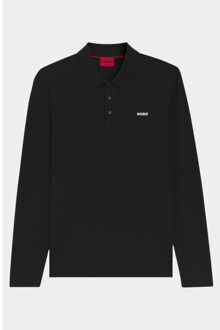 Hugo Boss Polo korte mouw donoslong 10266059 01 50547358/001 Zwart