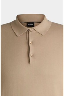 Hugo Boss Polo lange mouw gemello-p 10255177 01 50506025/275 Beige - XL