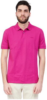 Hugo Boss Polo Shirt Hugo Boss , Pink , Heren - 6XL