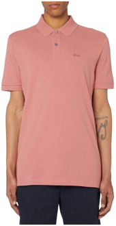 Hugo Boss Polo Shirt Hugo Boss , Pink , Heren - XS