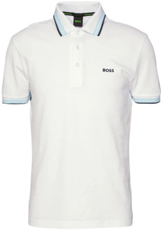 Hugo Boss Polo Shirt Hugo Boss , White , Heren - 2Xl,Xl,L,M,S