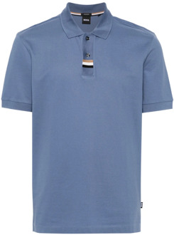 Hugo Boss Polo Shirts Hugo Boss , Blue , Heren - Xl,L