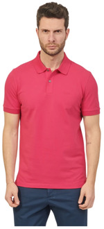Hugo Boss Polo Shirts Hugo Boss , Pink , Heren - L,M,S