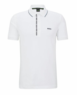 Hugo Boss Polo Shirts Hugo Boss , White , Heren - S,Xs