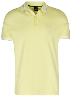 Hugo Boss Polo Shirts Hugo Boss , Yellow , Heren - Xl,L,M,S,3Xl