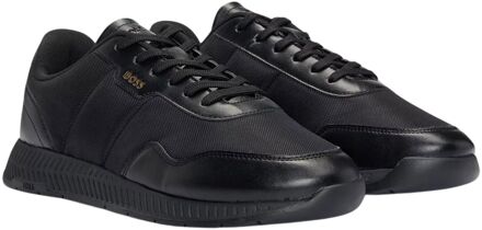 Hugo Boss Populierenstraat Heren Sneaker Hugo Boss , Black , Heren - 42 Eu,41 Eu,45 EU