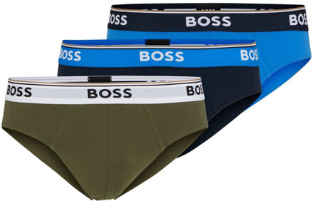 Hugo Boss Power 3-pack slips blauw-groen - XXL