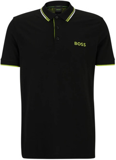 Hugo Boss Premium Kwaliteit Golf Polo Shirt Hugo Boss , Black , Heren - L,M