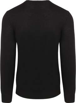 Hugo Boss Pullover Avac Wol Zwart - L,M,XL