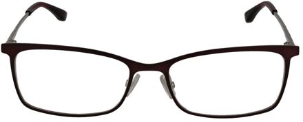 Hugo Boss Rechthoekige Zonnebril 1000467 Donkerrood - One Size