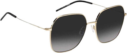 Hugo Boss Rechthoekige zonnebril dames (Zwart)