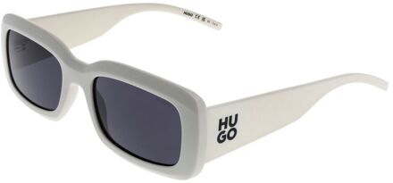 Hugo Boss Rechthoekige Zonnebril Klassieke Stijl Wit - One Size