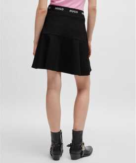 Hugo Boss Relosana-1 rok voor dames in zwart