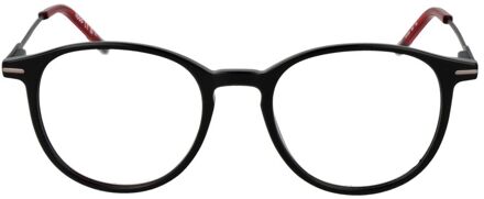 Hugo Boss Ronde Acetaat Bril Zwart