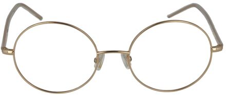 Hugo Boss Ronde Metalen Ogen van Goud - One Size