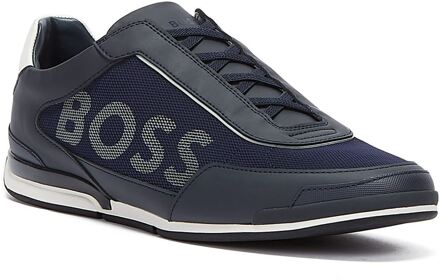 Hugo Boss Saturn Slon Heren Sportschoenen - maat Blauw